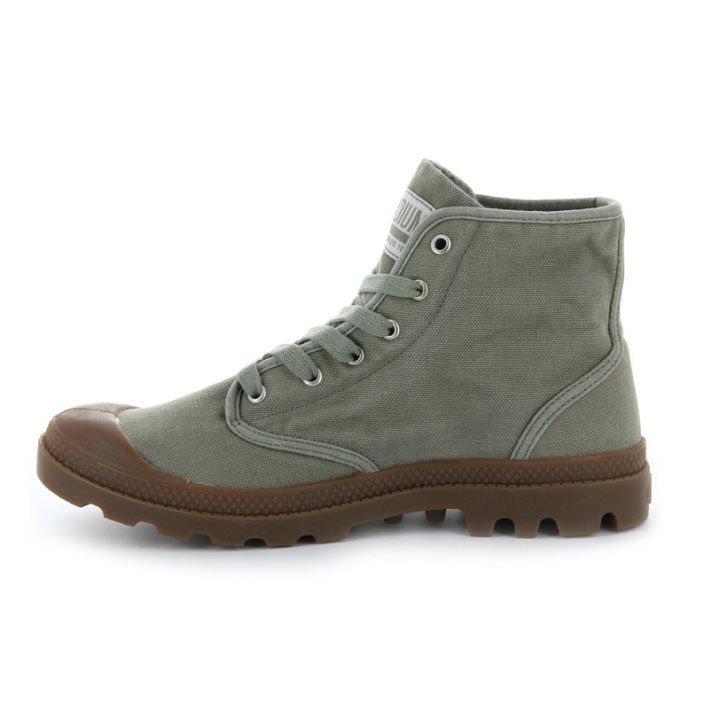 Pánské Boty Palladium Pampa Hi Olivy Zelené | CZ RIY-61H